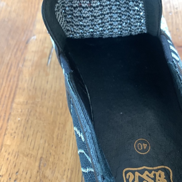 Ash Jeday Knit Slip-on Sneaker Women’s Black & White Skate Style Shoe Size 9 - Picture 10 of 13